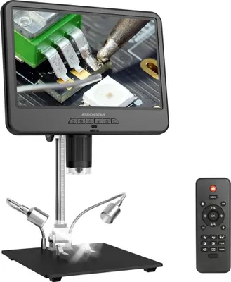 Obrázok produktu pre Digitálny mikroskop, nastaviteľný LCD displej, zobrazovanie s vysokým rozlíšením, AD210, 260X
