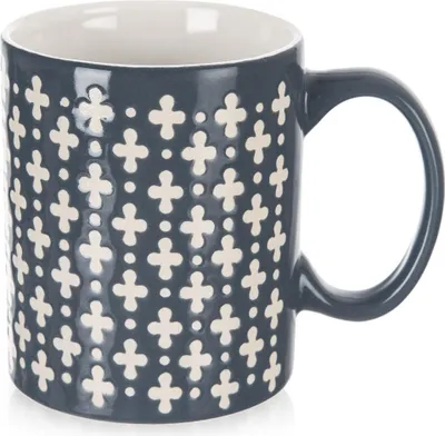 Produktbild von Blaue Keramiktasse - spülmaschinenfest und mikrowellengeeignet