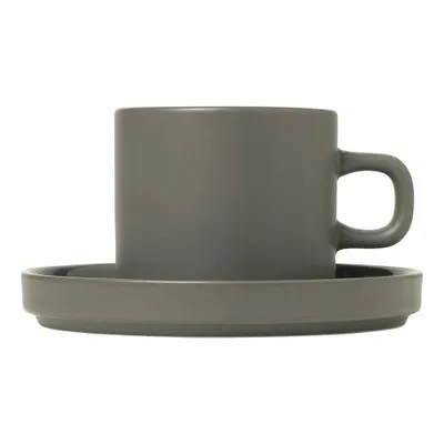 Immagine prodotto di Set di 2 tazze da caffè -PILAR- Peltro, 200 ml