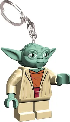Produktbild von LEGO® Star Wars - Prívesok na kľúče Yoda so svietidlom