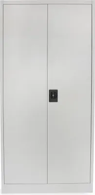 Produktbild von Metallschrank Multifunktionsschrank Universalschrank Aktenschrank 80 x 168 x 40 cm 2 Türen 4 Einlegeböden, grau