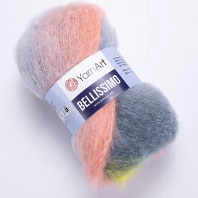 Obrázek produktu pro YarnArt Bellissimo příze 150 g / 125 m - barva 1409 - pletací a háčkovací příze
