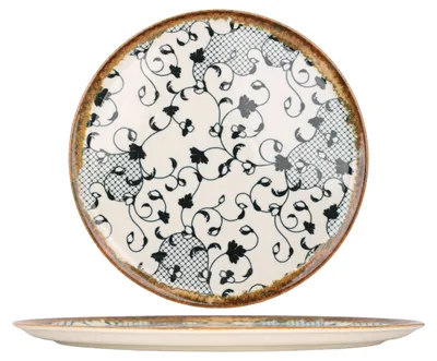 Produktbild von Kütahya Porselen Pizza Teller - Fluer Amber - Porzellan - 31 cm
