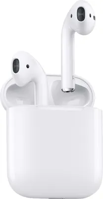 Produktbild von Apple AirPods (2nd generation) AirPods, Kabellos, Anrufe/Musik, Kopfhörer, Weiß