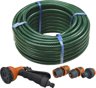Produktbild von Faithfull Pvc Gartenschlauch mit Armaturen & Spritzpistole TK12240 (15 Metre & Fittings) (Multi Colour)