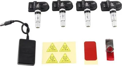 Produktbild von Autobandenspanningsmeter mit USB- und Android-Unterstützung.