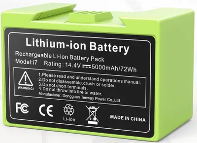 Li-Ion-Akku 5000 mAh 14,4 V für iRobot Roomba i7 Serie