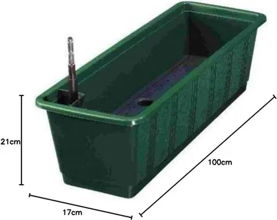 Image de GELI Caisson Aqua Gr.100cm anthracite avec robinetterie