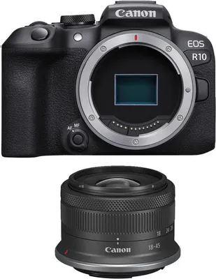 Image de CANON EOS R10 + RF-S 18-45mm f/4.5-6.3 IS STM