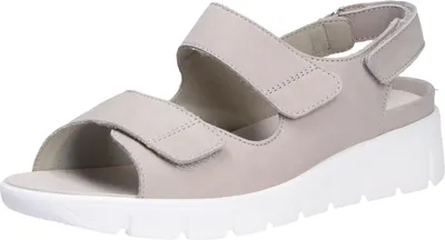 Produktbild von Waldläufer K-Adea Sandale 658k01-206-070, Orthotritt, Denver (Nubukleder) / Nalastretch, Stein (beige), Weite K 37 1/2