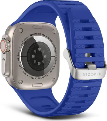 Produktbild von Decoded Silicone Ultra Traction Strap 42/44/45/49mm Galc  Blue