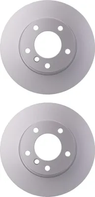 Produktbild von 2 Bremsscheiben voll Ø 79 mm 12 mm HELLA passend für u.a. BMW 3er