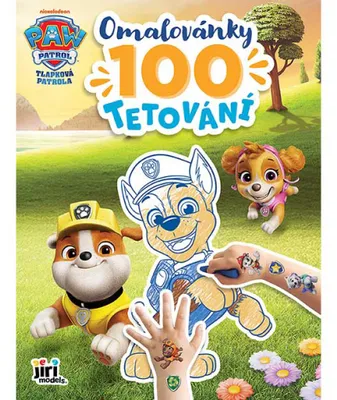 Immagine prodotto di Libro da colorare e 100 tatuaggi Paw Patrol