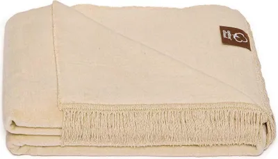 Produktbild von UMIPLED | Kuscheldecke, Sofaüberwurf Decke, Dicke Sofadecke, Couchdecke, Flauschige, Wohndecke für Couch, 150x200cm, 430 g/m2 - Warm Beige