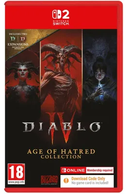 Produktbild von Switch 2 Diablo IV: Age of Hatred Collection (Code in der Verpackung)