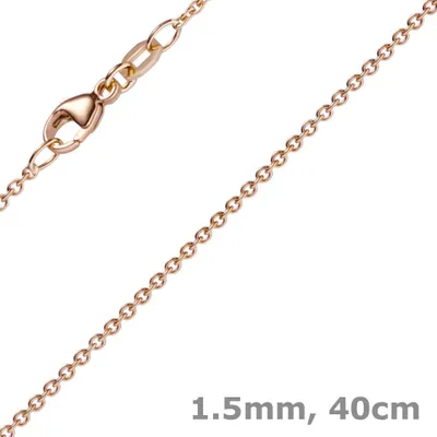 1-5mm-Rund-Ankerkette-aus-585-Rotgold-40cm