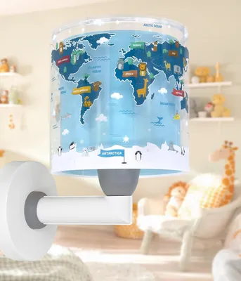 Immagine prodotto di Applique per bambino Kids World Mappa del Mondo