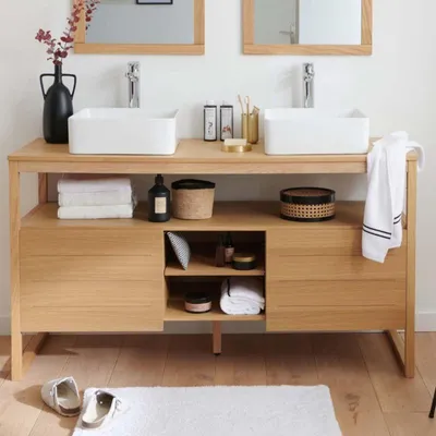 Immagine prodotto di Set doppio lavello da 140 cm + lavelli + rubinetti ATOLL