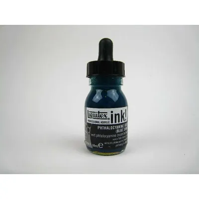 Produktbild von Liquitex Ink PHTHALOZYANINGRüN 30ml Acryl Airbrushfarbe 4260317