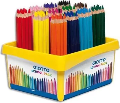 Image de Giotto F523500 Crayon de couleur Couleurs mélangées 108 pcs(s)
