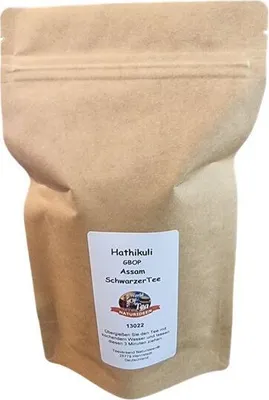 Produktbild von Hathikuli GBOP Assam Schwarzer Tee Naturideen® 100g