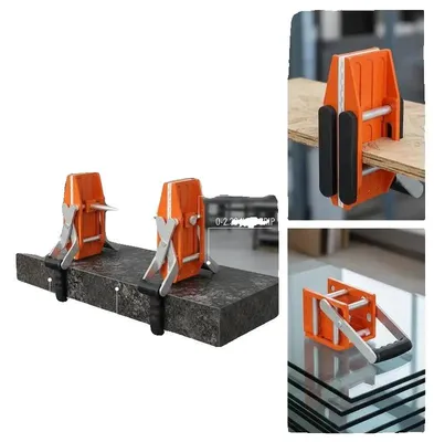 Obrázek produktu pro Kleště na zvedání plochých materiálů, rozměry 280x120x190 mm, nosnost 300 kg, gumový povrch tloušťky 0-6 cm, vhodné pro překližku a sklo