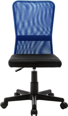 Obrázek produktu pro vidaXL Kancelářská židle černo-modrá 44x52x100 cm síťovina