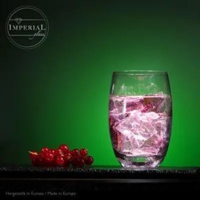 Produktbild von IMPERIAL Trinkgläser Set 6-Teilig - bauchige Wassergläser 425ml aus Crystalline Glas - Gin Tonic Glas Spülmaschinenfest