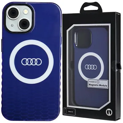 Produktbild von Audi Iml Big Logo Magsafe Case Für Iphone 15 / 14 / 13 - Blau