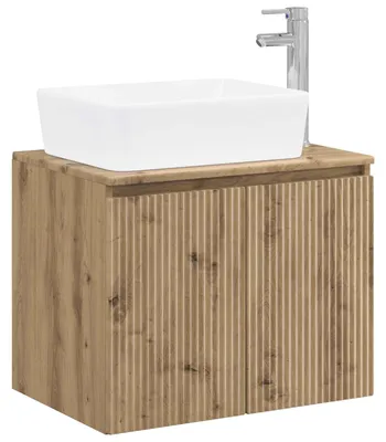 Produktbild von vidaXL Badezimmermöbel-Set Artisan-Eiche Holzwerkstoff
