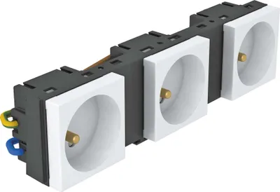Obrázek produktu pro OBO Podpora modulu Bettermann Vertr 3x1gang MT45V 3 3WS V (7408697)