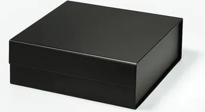 Produktbild von Magnetische Geschenkbox Schwarz 235 x 235 x 80 mm (Außenmaße) A5 Geschenkbox