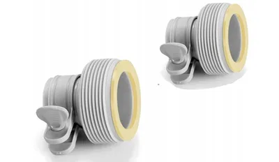 Produktbild von Intex Adapter Typ B - 2 Stück 32 mm auf 38 mm Anschluss Poolschlauch