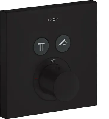 Produktbild von hansgrohe AXOR Starck ShowerSelect Square Thermostat Unterputzmodell für 2 Verbraucher, 36715670