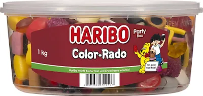 Produktbild von Haribo Fruchtgummi und Lakritzprodukte - Color Rado, 1000g