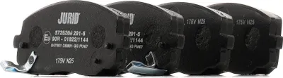 Produktbild von JURID 572526J Bremsbeläge Satz Vorne für HYUNDAI i10 (PA) für KIA Picanto (SA)