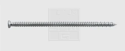 Produktbild von Rahmenschraube mit Kopf TX30 7,5 x 152 mm Stahl verzinkt 50 Stück