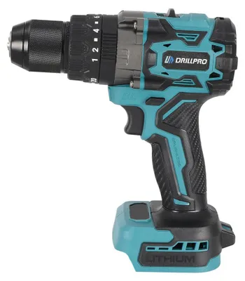 Produktbild von Drillpro Akku Bohrschrauber Bürstenlos 130Nm 1800U/min 18-21V 13mm Bohrfutter kabellos für Holz Stahl Beton Elektrowerkzeug Solo ohne Akku