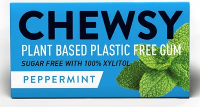GUMA DO ŻUCIA Z KSYLITOLEM O SMAKU MIĘTY PIEPRZOWEJ (10 szt.) 15 g - CHEWSY