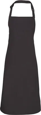 Obrázok produktu pre Premier Workwear PR150 | Zástera s náprsenkou "Colours" - možno prať na 60 °C - Farba: Charcoal (približne Pantone 6) - Rozmery: 72 x 86 cm