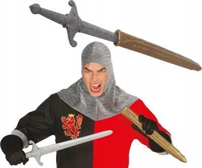 Image de épée de chevalier noblement décorée environ 51 cm