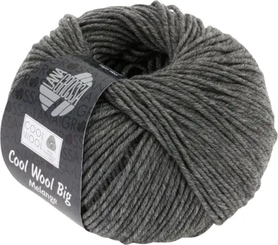 Produktbild von Lana Grossa - Cool Wool Big 0617 dunkelgrau meliert