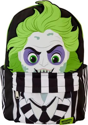 Productafbeelding van Loungefly Beetlejuice rugzak, 43 cm, groen. Groen, one size