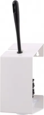 Produktbild von Toilettenbürstenhalter Edelstahl Weiß