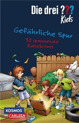 Produktbild von Die drei ??? Kids: Gefährliche Spur. 30 spannende Ratekrimis!