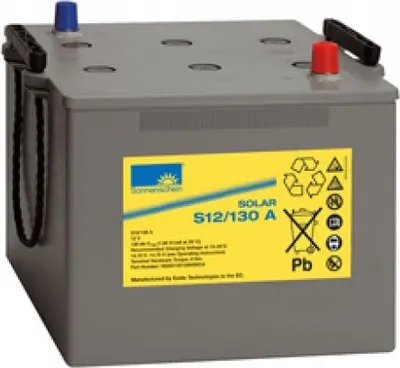 Produktbild von Exide Sonnenschein Solar S12/130 A Blei-Gel Batterie 12V 130Ah
