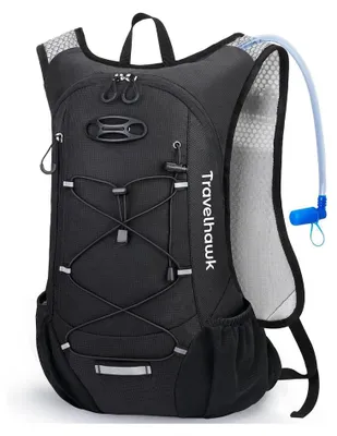 Produktbild von Travelhawk Drinkrugzak Hardlooprugzak 12 L Zwart
