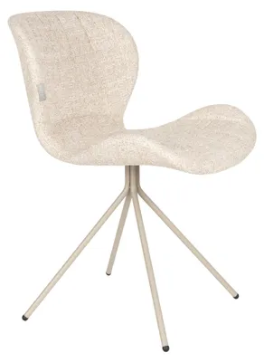 Produktbild von Zuiver OMG Esszimmerstuhl Beige - 2 er Set