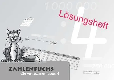 Produktbild von Zahlenfuchs 4 (Lösungsheft)
