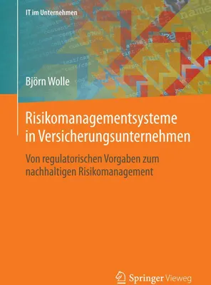 Produktbild von Risikomanagementsysteme in Versicherungsunternehmen